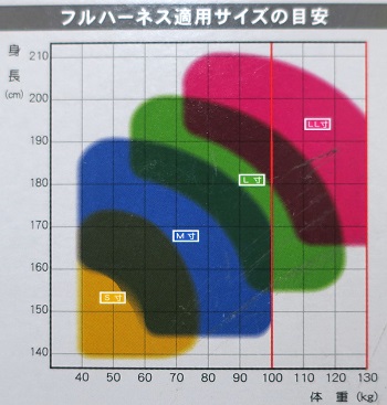 サイズの目安